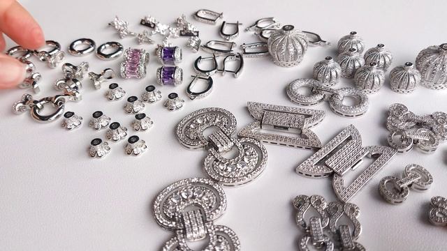 Обзор ПРЕМИУМ фурнитуры для создания украшений. Многорядные застежки с Алиэкспресс смотреть онлайн
