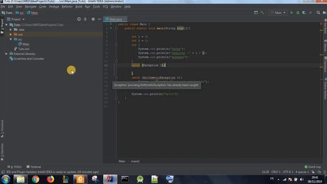 Programmation Orientée Objet | 32 - Gestion de plusieurs exceptions + Le bloc Finally смотреть онлайн