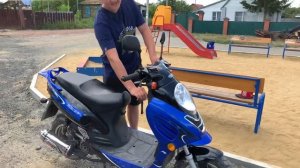 Обзор скутера Racer Sagitta 50cc