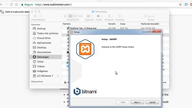 INSTALACION DE XAMPP Y SUBLIMETEXT FULL смотреть онлайн
