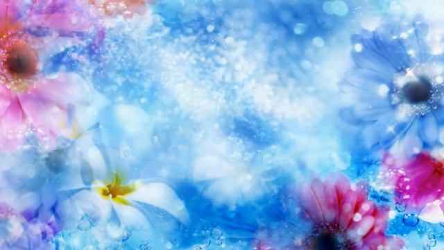 Футаж Цветочный смотреть онлайн