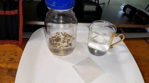 Хлорирование золота или как справляется хлор с золотом. Эксперимент.