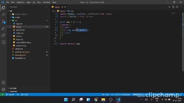 How to implement QRCode in react.js смотреть онлайн