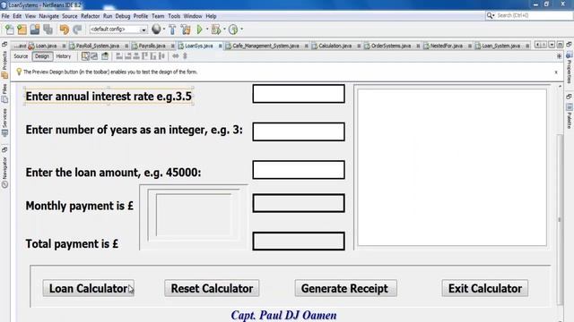 How to Create Loan Management Systems in Java Netbeans смотреть онлайн