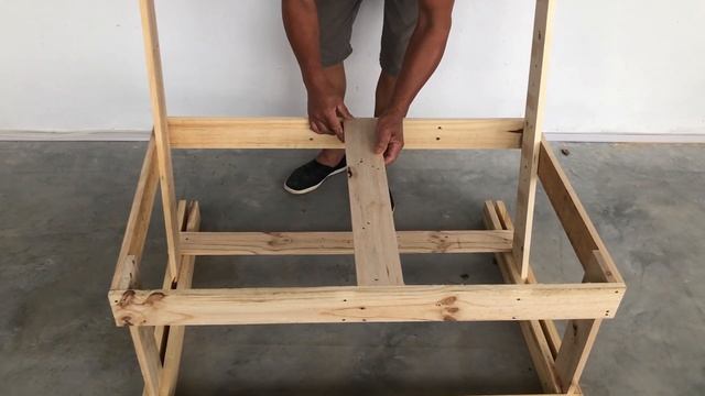 Easy Making Outdoor Pallet Benches - Pallet DIY Projects смотреть онлайн