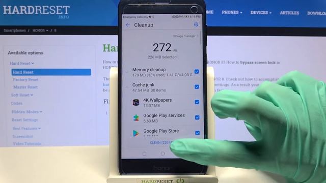How to Clean Storage on HONOR 8 – Speed Up Device смотреть онлайн