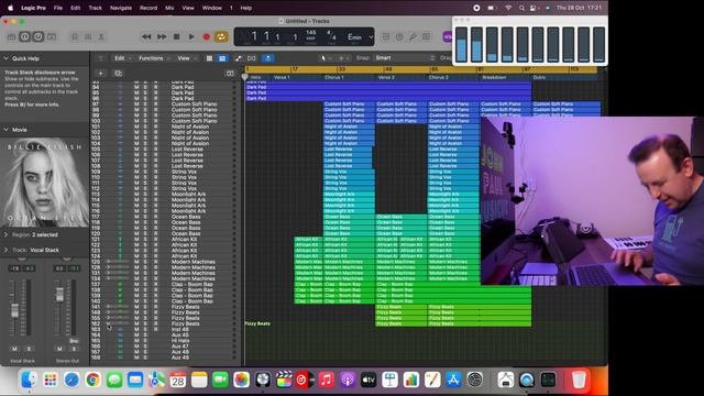 M1 Pro 14” MacBook Pro & Logic Pro - How far will it go? смотреть онлайн