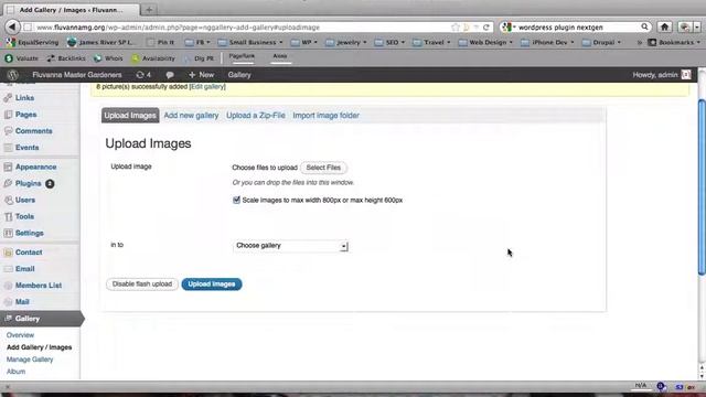 Using the NextGen Gallery Plugin For Wordpress смотреть онлайн