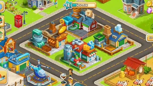 Ферма в городе Cartoon city 2 сделала шахту смотреть онлайн