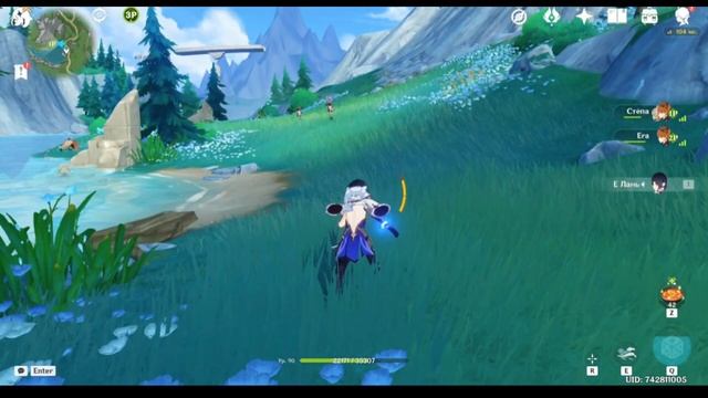 Провёл один день в кооперативе в Genshin Impact помогая новичкам…. (помогите✊) смотреть онлайн