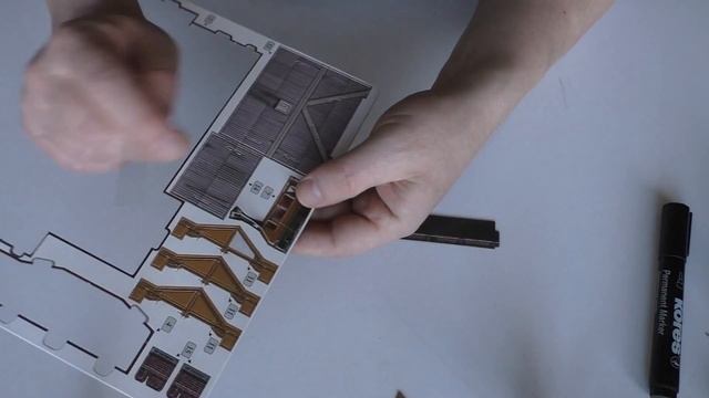 Макет "По бюджету". Домик - "Пряник" / Lodge and budget layout. смотреть онлайн