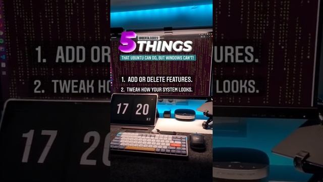 5 things that Ubuntu (Linux) can do, but Windows can't! смотреть онлайн