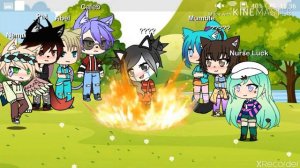 Песеный батл/Девочки против Мальчиков~Гача лайф