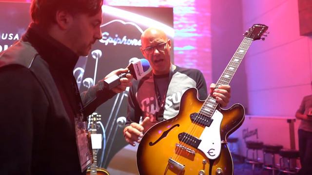 Epiphone USA Made Casino - Cosmo Music at NAMM 2020 смотреть онлайн