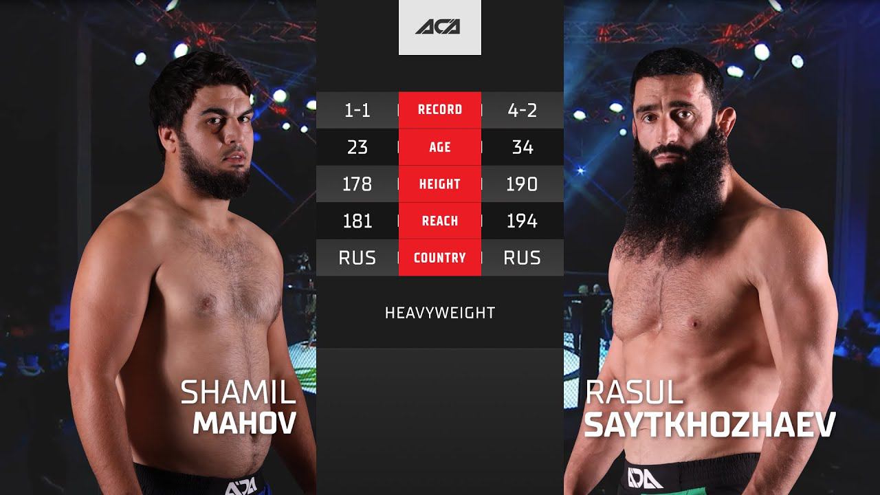 Шамиль Махов vs. Расул Сайтхожаев | Shamil Makhov vs. Rasul Saytkhozhaev | ACA YE 39 смотреть онлайн