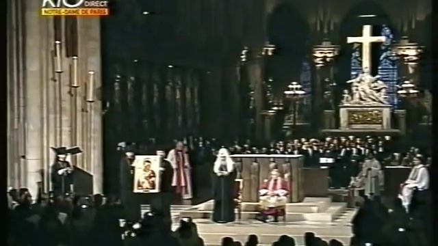 Alexii II a Notre Dame de Paris смотреть онлайн