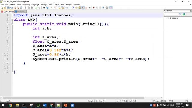 1.3. JAVA - IO function using Scanner class part 1 смотреть онлайн