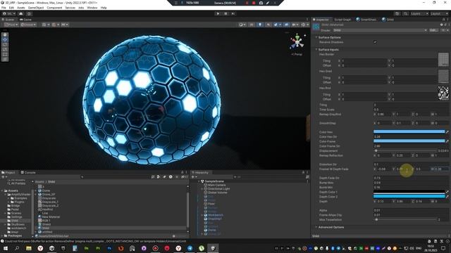 Демонстрация самописного шейдера для игры под Unity смотреть онлайн