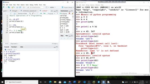 R Vs Python Programming Language || Basics || Part 1 || Bangla смотреть онлайн