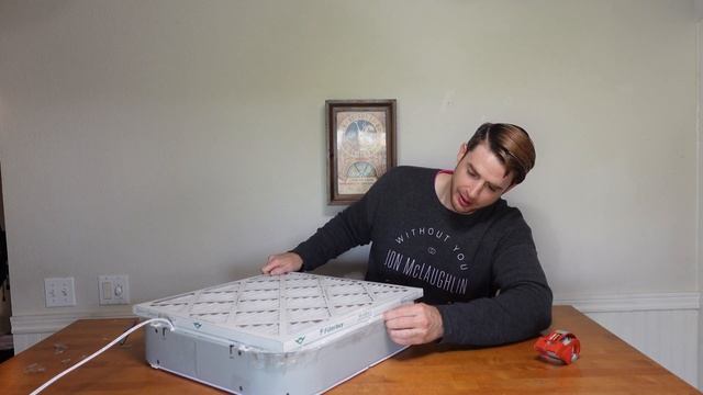 Filter with a box fan! Set up, tips and replacement. смотреть онлайн