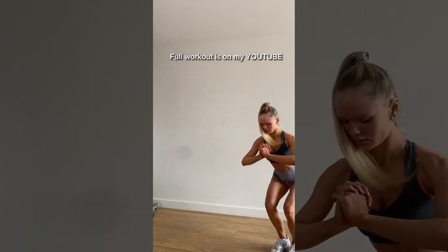 Sweaty circuit without any jumping ?+ ABS repeat 3 times, 40 sec on each exercise 10 - 20 sec rest смотреть онлайн