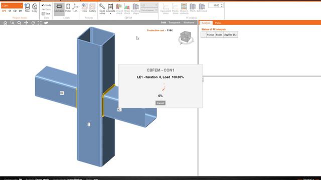Design a Steel connections using software IDEA Statica смотреть онлайн