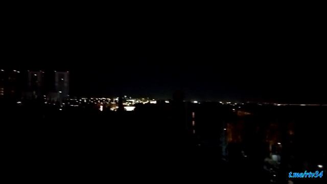 Ночной Кировский с крыши #Волгоград смотреть онлайн