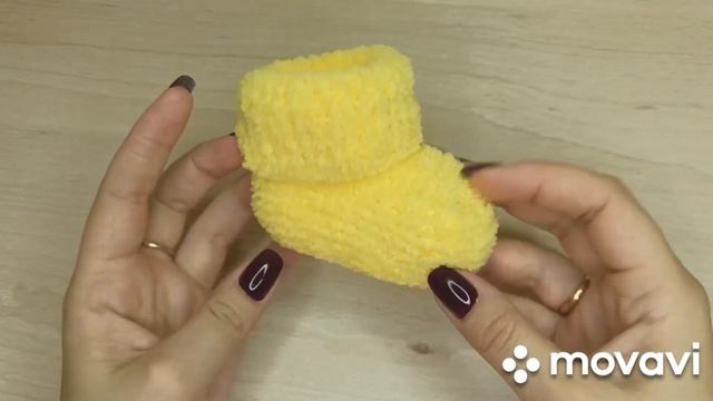 Мастер класс пинетки жирафики..Пинетки на 0-3 месяца, длина стопы 9 см смотреть онлайн