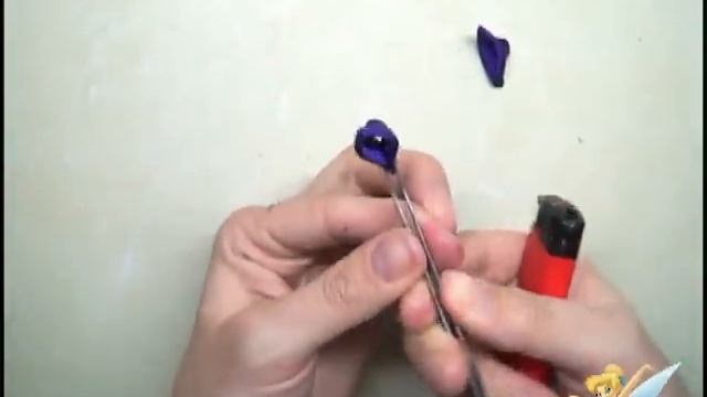 Резинка для волос "Фея Динь- Динь". Канзаши. Elastic band for hair "Tinker Bell." Kanzashi смотреть онлайн