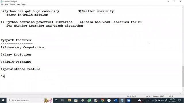PYSPARK (10 Weekends Batch) tutorials || by Mr. N. Vijay Sunder Sagar On 23-07-2022 @4:30PM IST смотреть онлайн