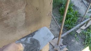Штукатурка фасада цемент с песком. Серия пятая, заключительная.
