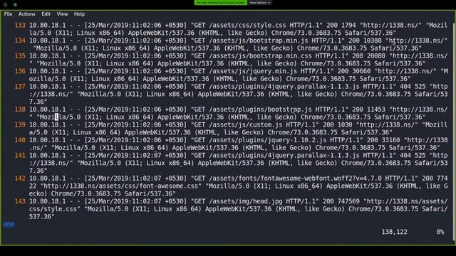 Log analysis - Ravi Kariya смотреть онлайн