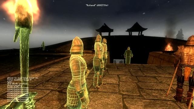 Oblivion Mods + Console Commands = Jolly good fun смотреть онлайн