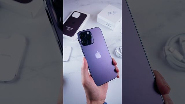 ASMR unboxing the ?PURPLE? iPhone 14 Pro Max смотреть онлайн