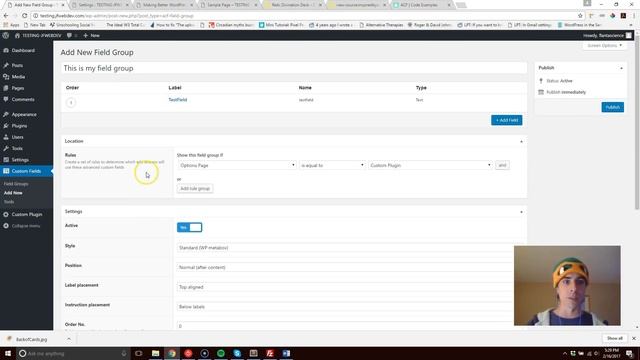 Creating a custom plugin integrating Advanced Custom Fields смотреть онлайн