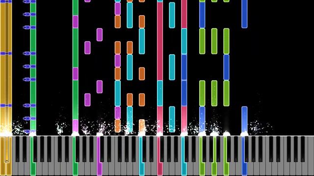[Impossible Piano Remix] Colorful Dreams! Colorful Smiles! | Black MIDI | 24,000 Notes смотреть онлайн