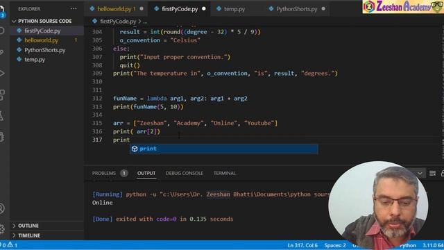 W3Schools Python Full Course in (Hindi) | Lambda & Arrays in Python | Python for Beginners Part-6 смотреть онлайн
