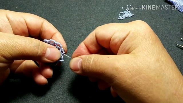 Колье из бисера. Beaded Necklace смотреть онлайн