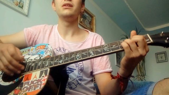 Дикі Серцем - Квіти на вікні (acoustic guitar cover) смотреть онлайн