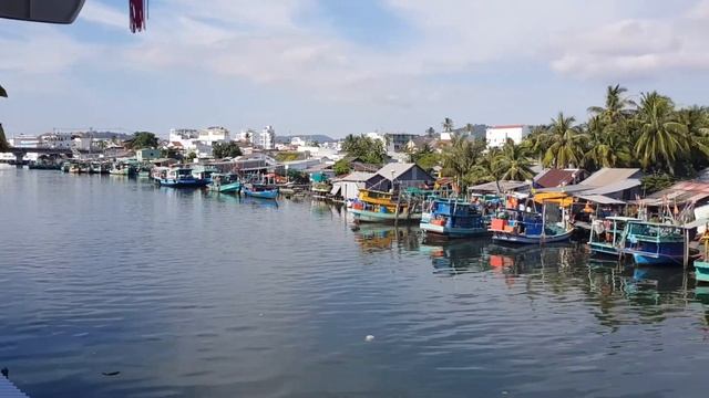 Phu Quoc island, Duong Dong river. смотреть онлайн