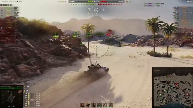 Bat.-Chatillon 25 t AP - 10 фрагов - 8,4K урона - WoT Gameplay смотреть онлайн