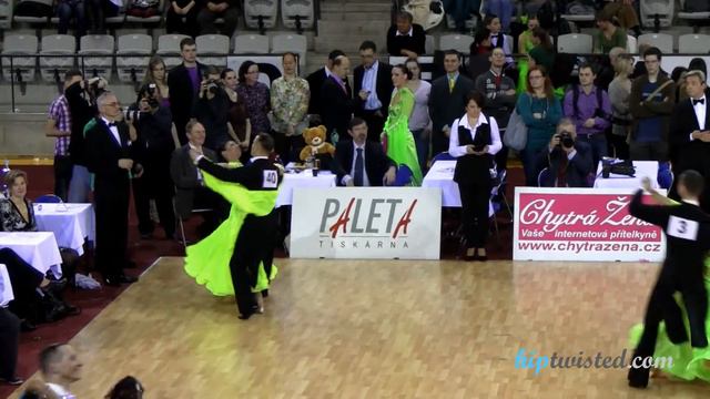 Zdenek Roskota - Irena Zizkova, Czech ballroom championship 2012, re-dance - slowfox MČR STT смотреть онлайн