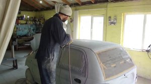 Шлифовка грунта под покраску