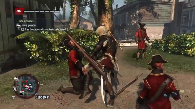 Assassin's Creed 4 All Double Counter Kill смотреть онлайн