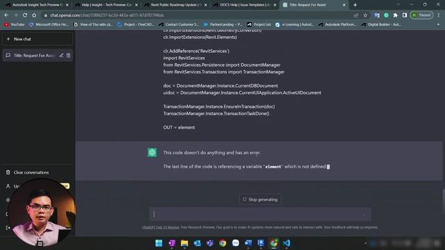 OneCAD I Bạn có biết I CHATGPT có làm anh em lập trình Revit API thất nghiệp không? смотреть онлайн