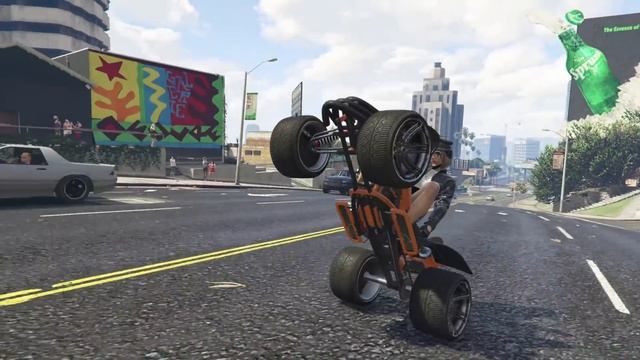GTA 5 Biker DLC | How To Kick/Melee On Motorcycles смотреть онлайн