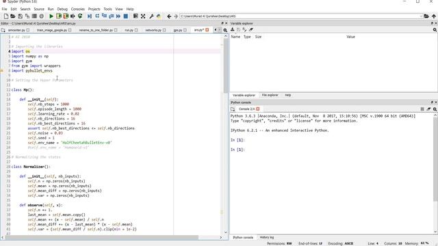 Augmented Random Search (ARS) with full code. смотреть онлайн
