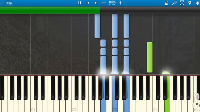 🎹Renesmee's Lullaby-Breaking Dawn Part 2 (Piano Tutorial Synthesia)❤️♫ смотреть онлайн