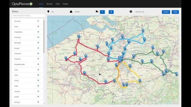 The Vehicle Routing Problem with OptaPlanner смотреть онлайн