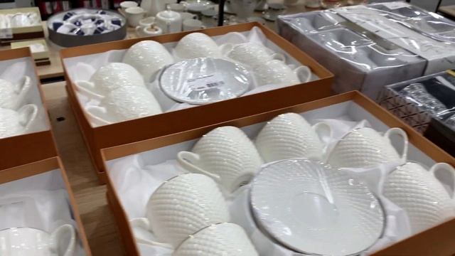 Отдел посуды в магазине Лайф Home ... чайные сервизы ... смотреть онлайн